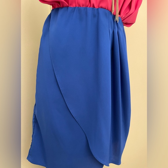 2 tone silky dress - Picture 5 of 5